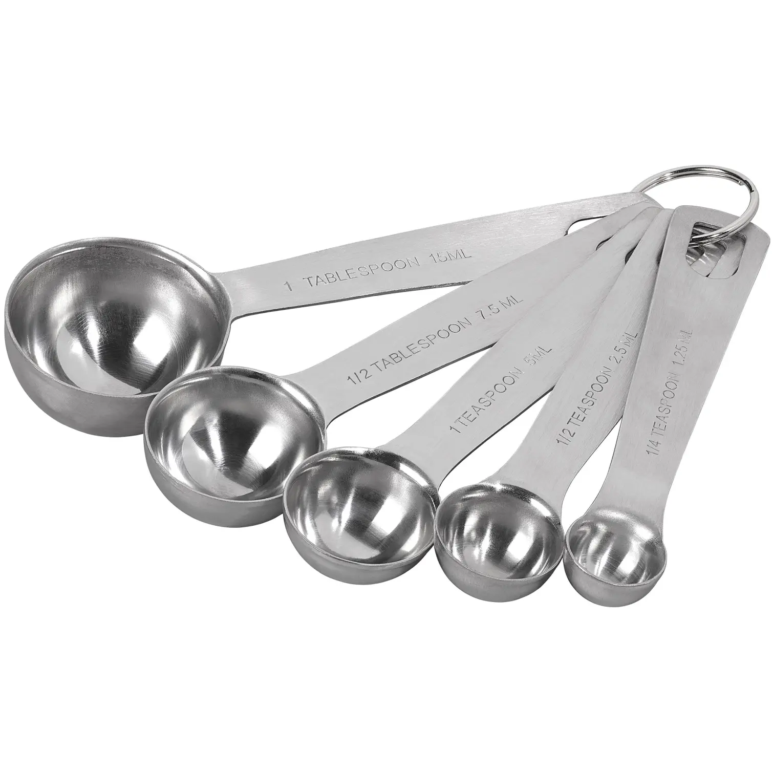 Tala S/Steel Measuring Spoons (5)