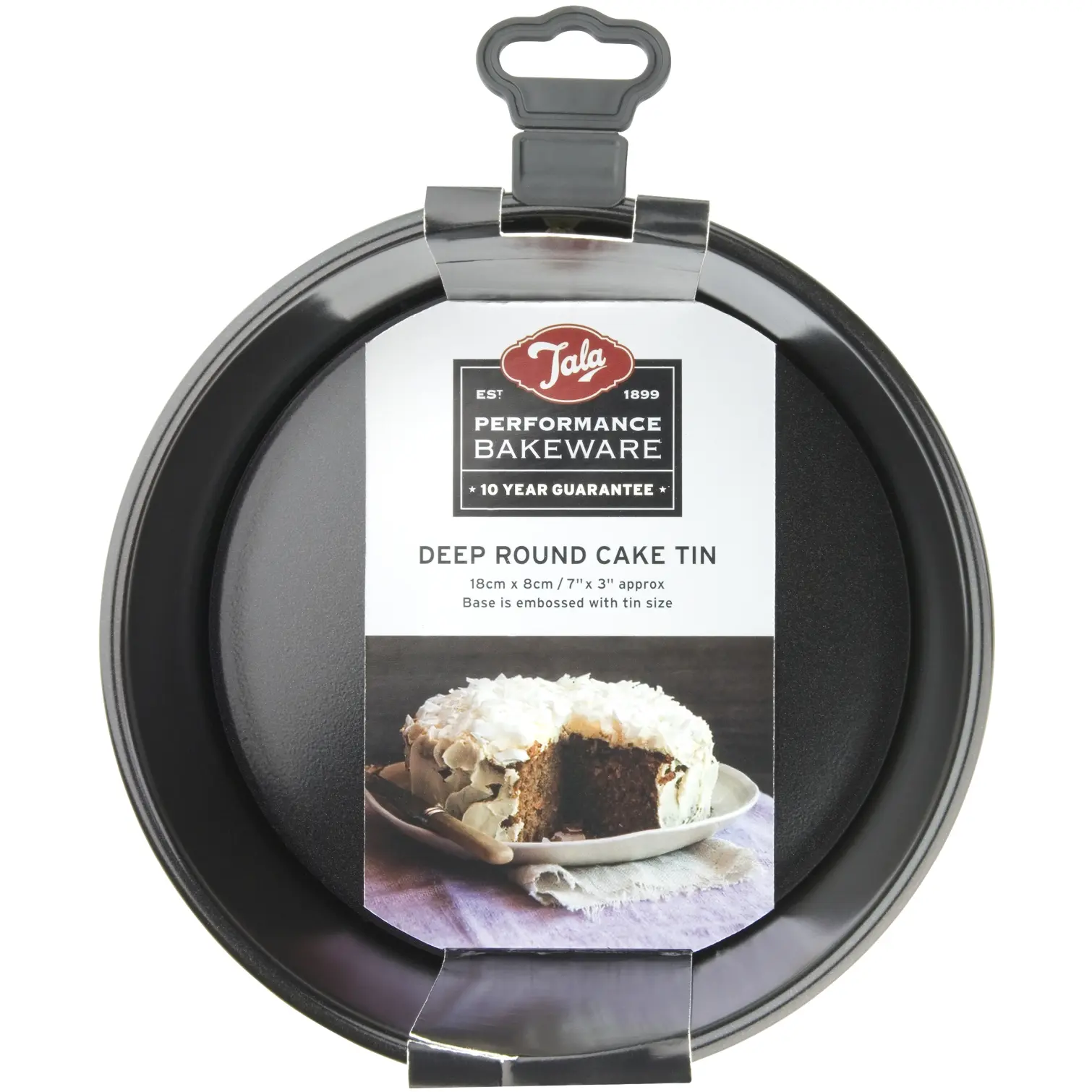 TLA0110 Tala 18cm(7") Loose Base Deep Cake Pan