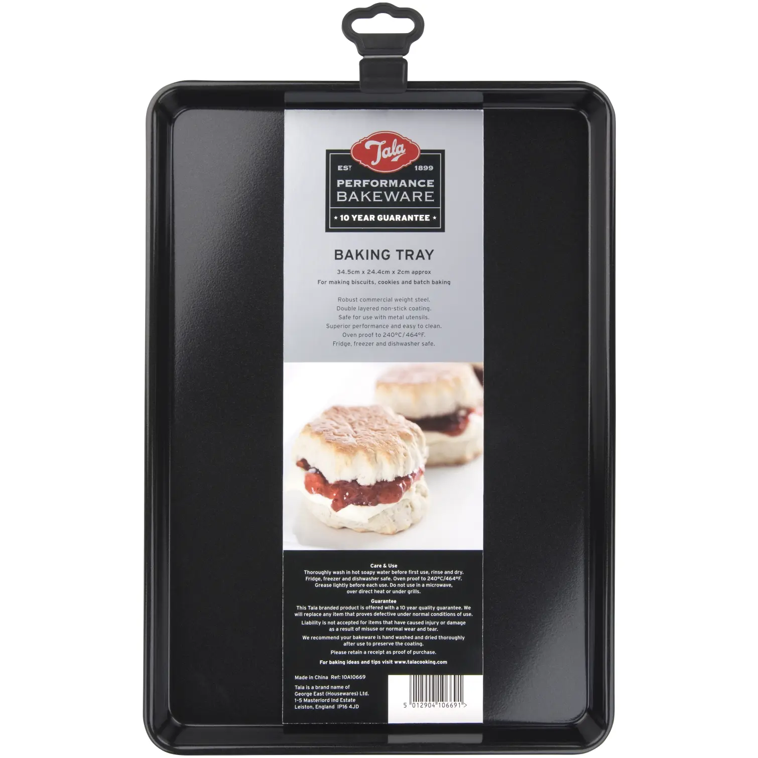 TLA0116 Tala Non Stick Baking Tray 34.5x24.4x2cm