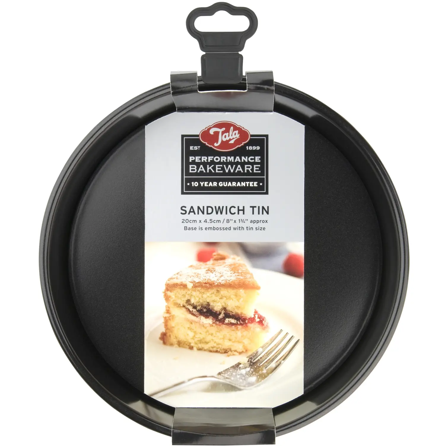 Tala 20cm(8") Loose Base Sandwich Pan