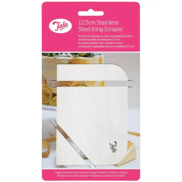 TLA0235 Tala 12.5cm S/S Icing Scraper