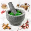 TLA0249_7 Tala Granite Pestle & Mortar 14cm