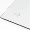 TLA0318_2 Tala Smoky Marble Glass Work Top Saver 40x30cm