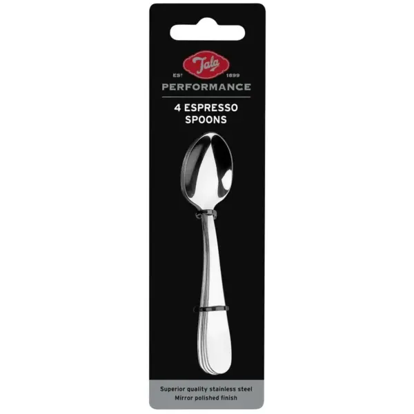 Stainless Set of 4 Expresso Spoons