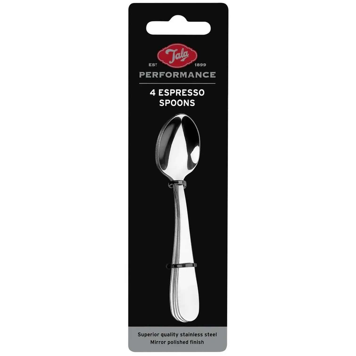 Stainless Set of 4 Expresso Spoons