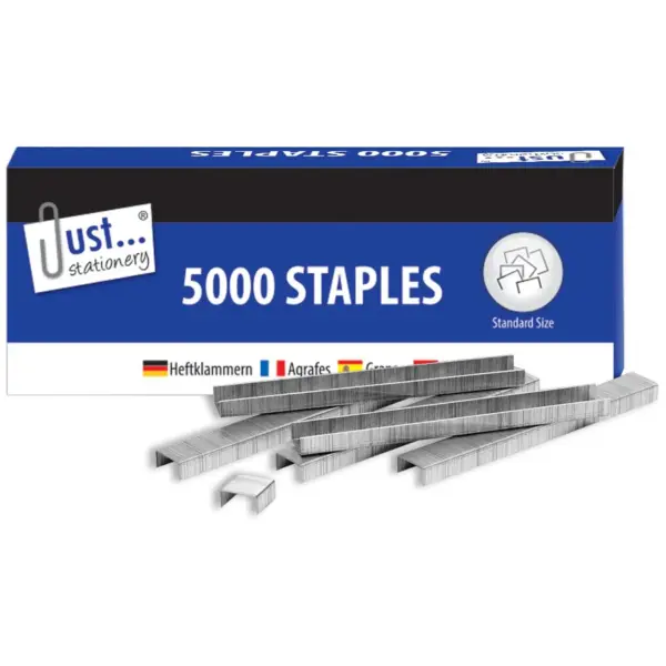 Just Stationery 5000 Staples No 26/65000