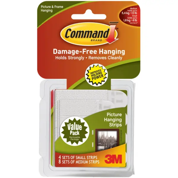 Command Picture Hanging Strips Value Pack