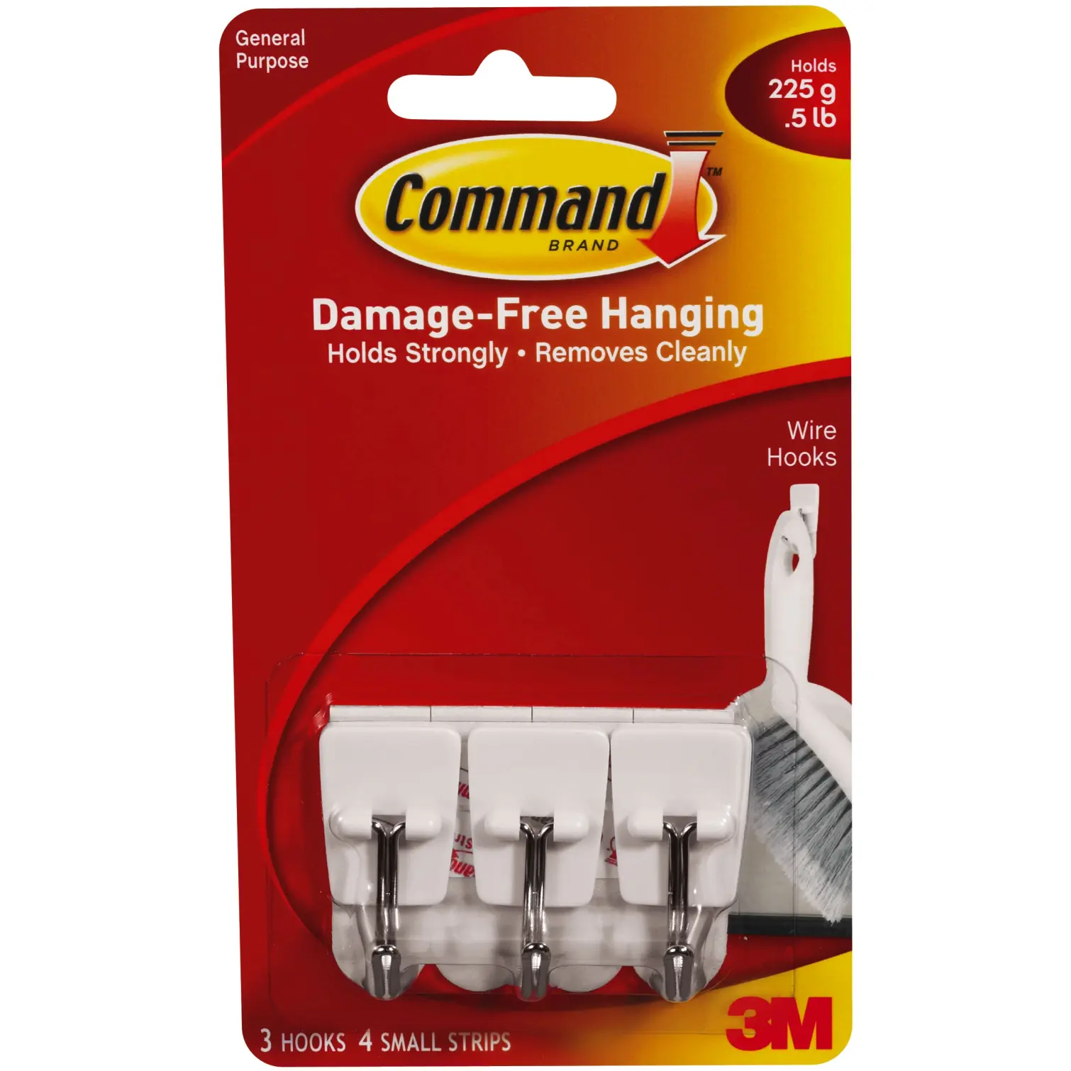 Command Wire Hooks Set of 3