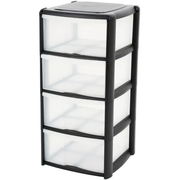 TON0050 Tontarelli 4 Drawer Storage Unit