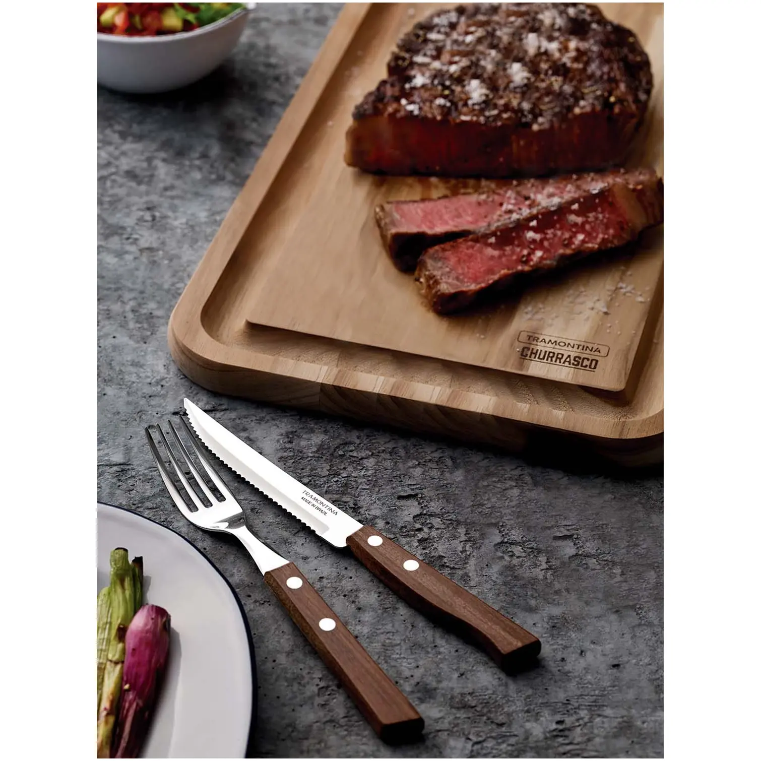 TRA0020_2 Tramontina Steak Cutlery Set 12 Pieces