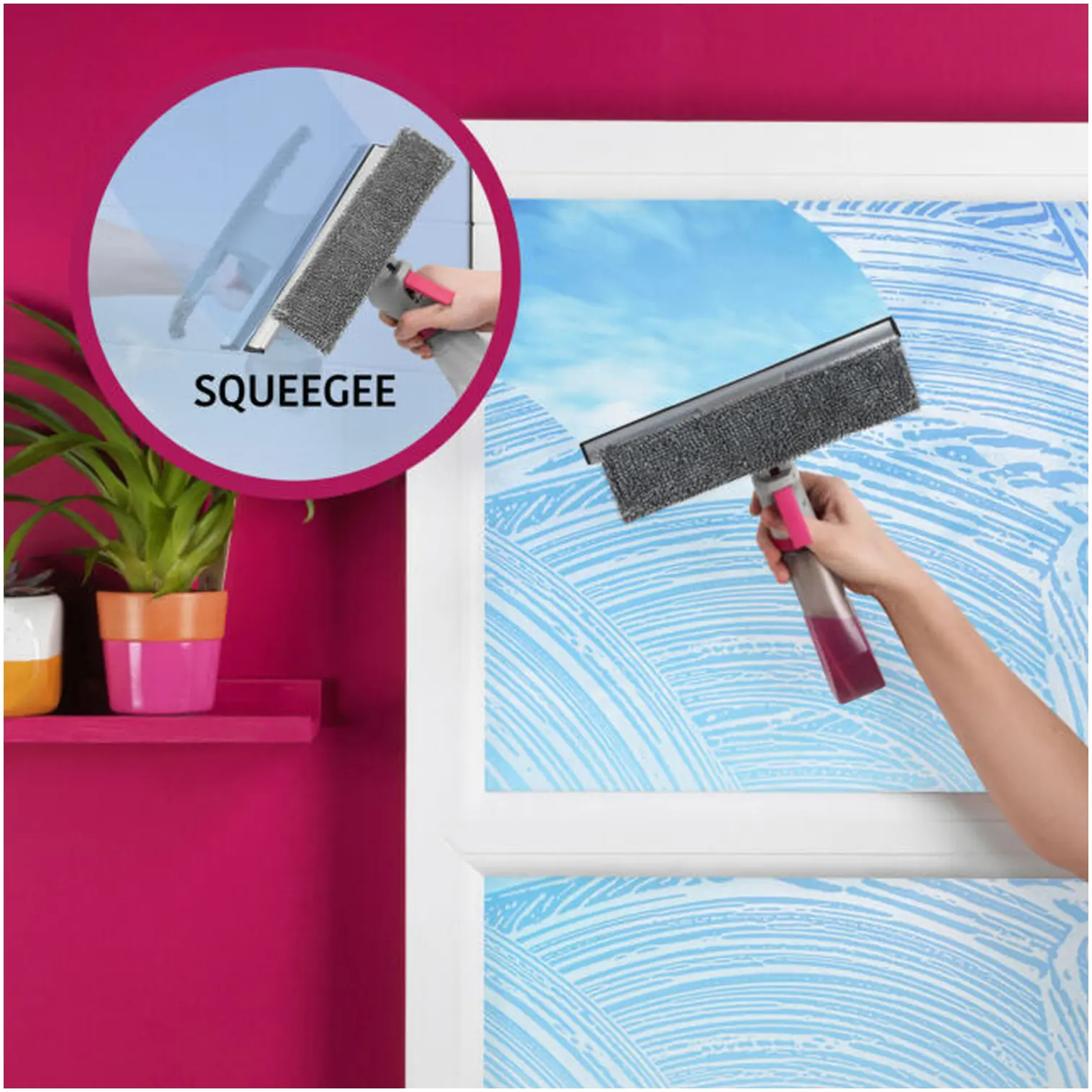 UPG0062_02 Kleeneze Spray Window Cleaner/Wiper
