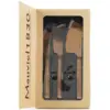 UPG0117_1 Mauviel Cheese Cutlery Set 3 Pack