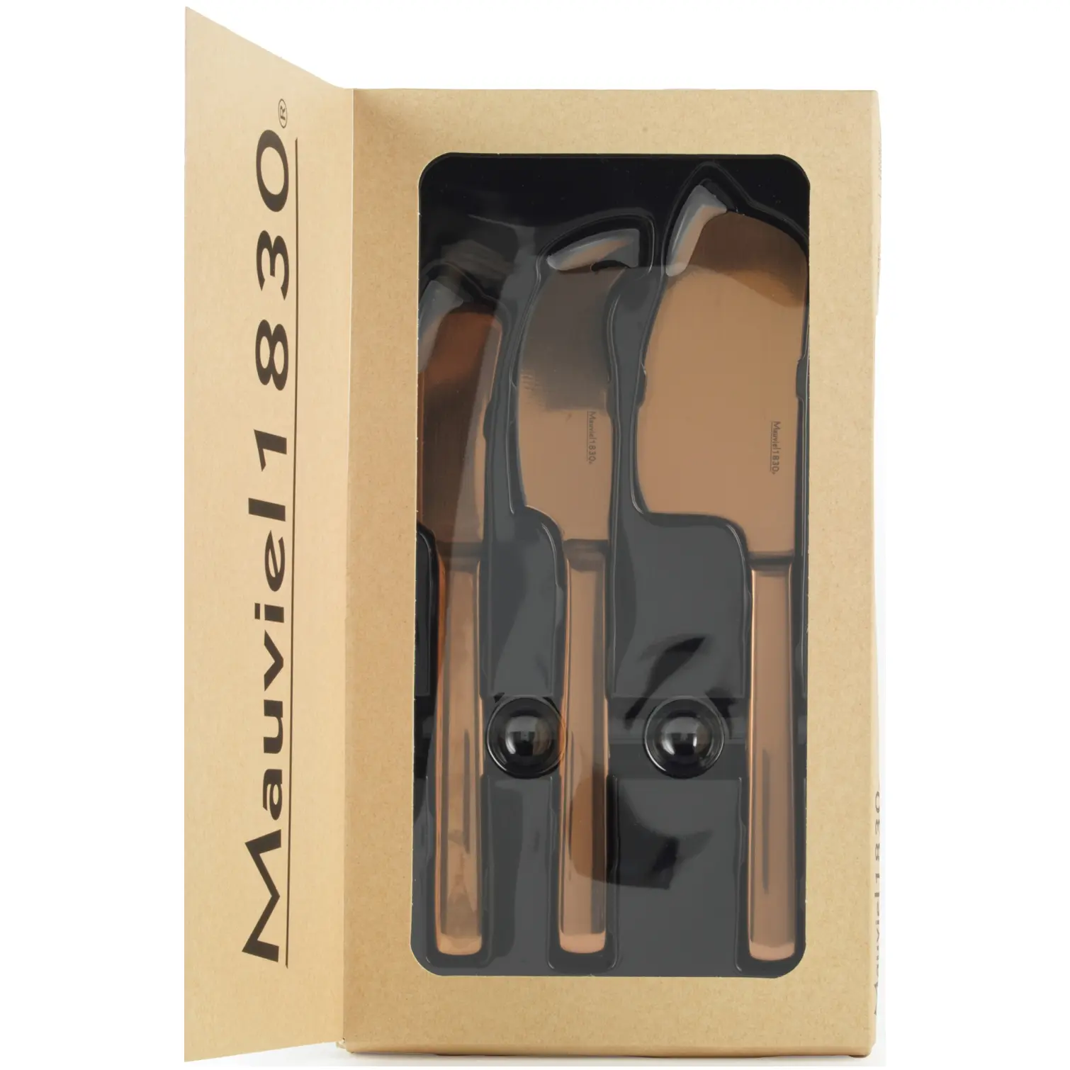 UPG0117_1 Mauviel Cheese Cutlery Set 3 Pack