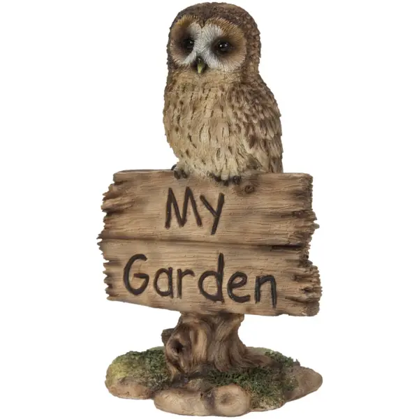Vivid Arts My Garden Sign Tawny Owl