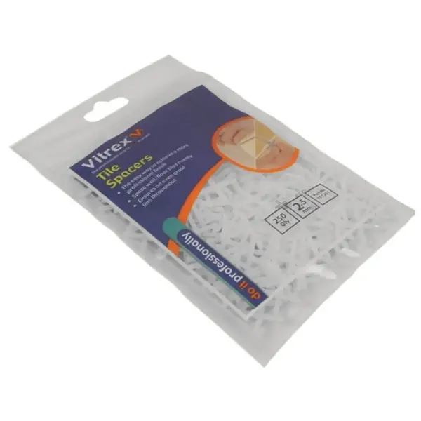 Vitrex 2.5mm Tile Spacers pk250