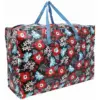 W Brown Floral Laundry Bag Assorted Pattern 74x48x28cm
