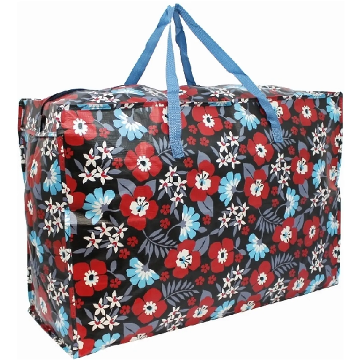 W Brown Floral Laundry Bag Assorted Pattern 74x48x28cm