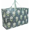 W Brown Floral Laundry Bag Assorted Pattern 74x48x28cm