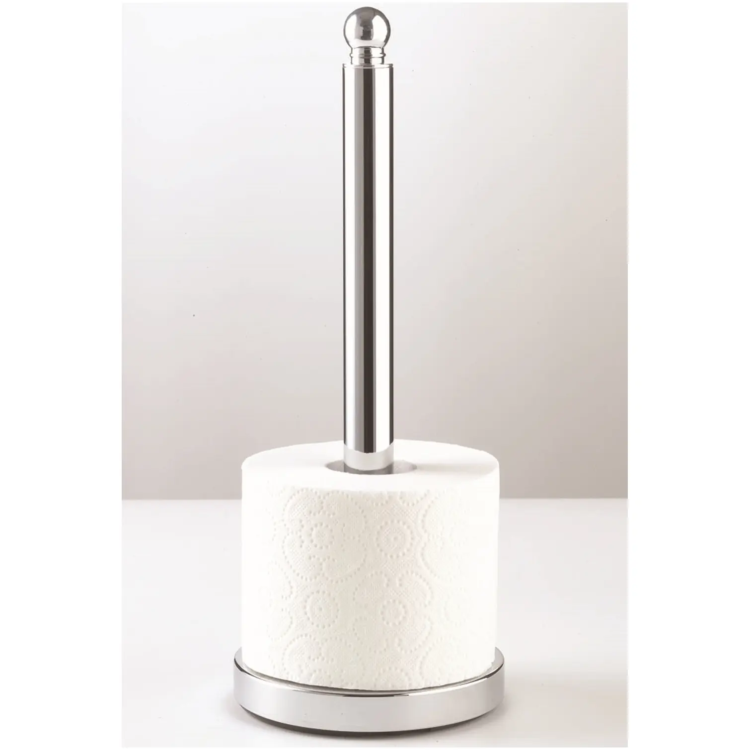 Wenko 3 Roll 36cm Chrome Toilet Roll Storer