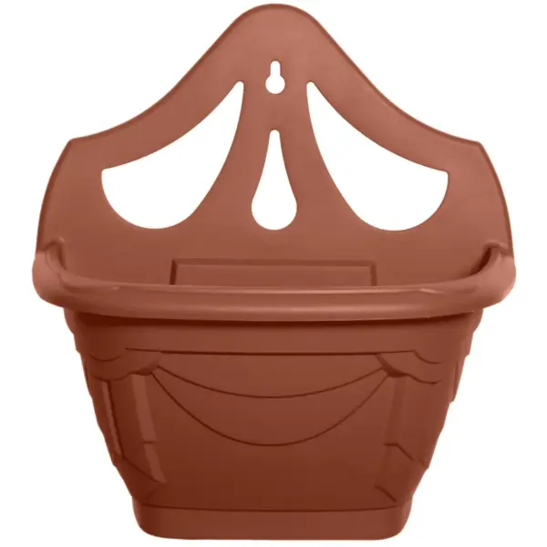 Whitefurze 31cm(12") Venetian Wall Planter Terracotta