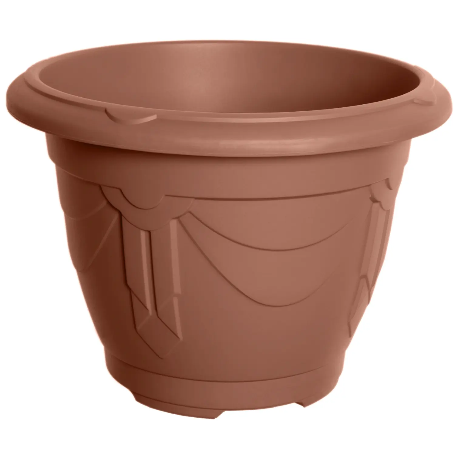 Whitefurze T/Cotta 24cm (9 1/2")Round Venetian Planter