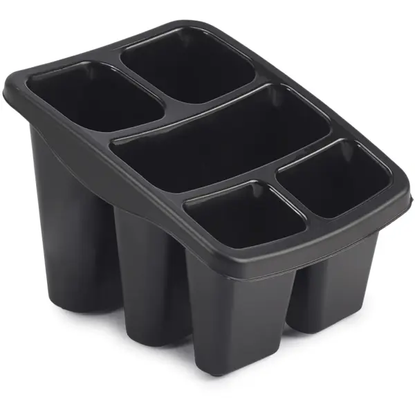 WHI0148 Whitefurze Black Small Cutlery Drainer