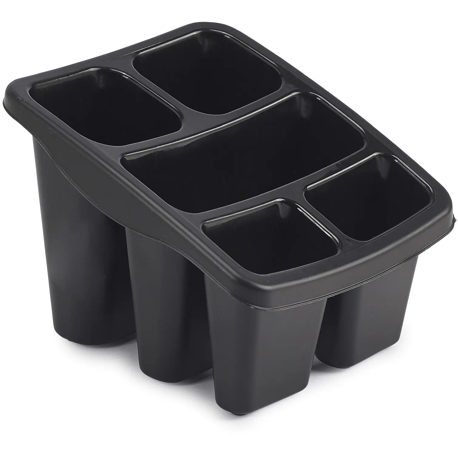 WHI0148 Whitefurze Black Small Cutlery Drainer