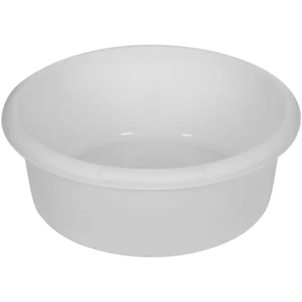 WHI0163 Whitefurze Cream Large Round Bowl 34x12cm