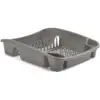Whitefurze Silver Dish Drainer 47x39x10cm