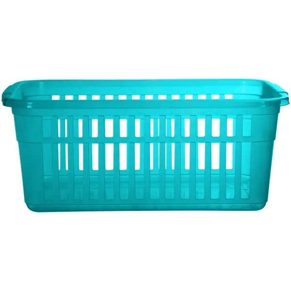 Whitefurze 25x16x8cm Teal Handy Basket