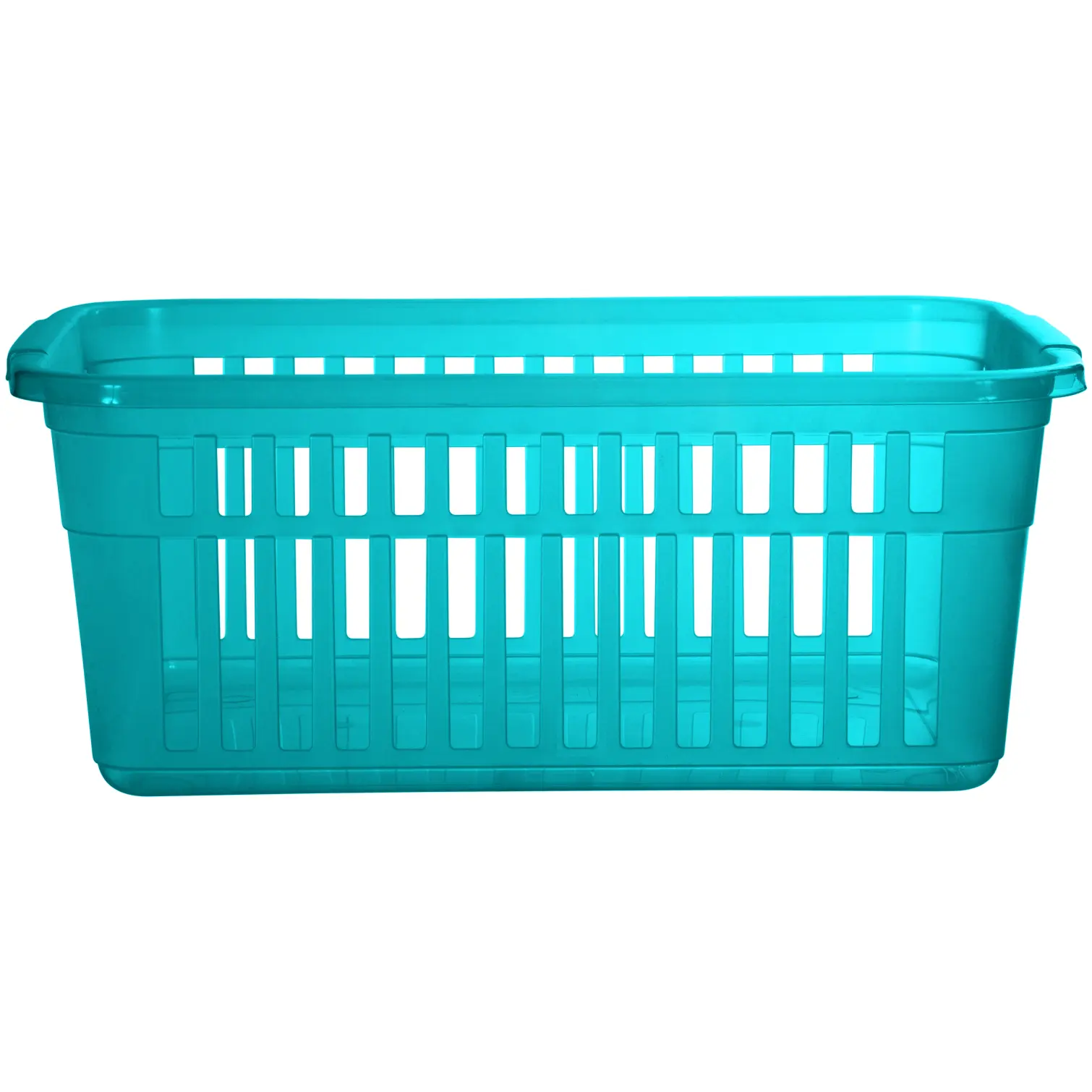 Whitefurze 25x16x8cm Teal Handy Basket