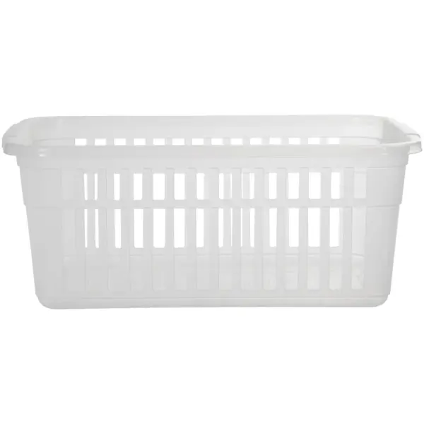 Whitefurze Clear Handy Basket 45x31x18cm