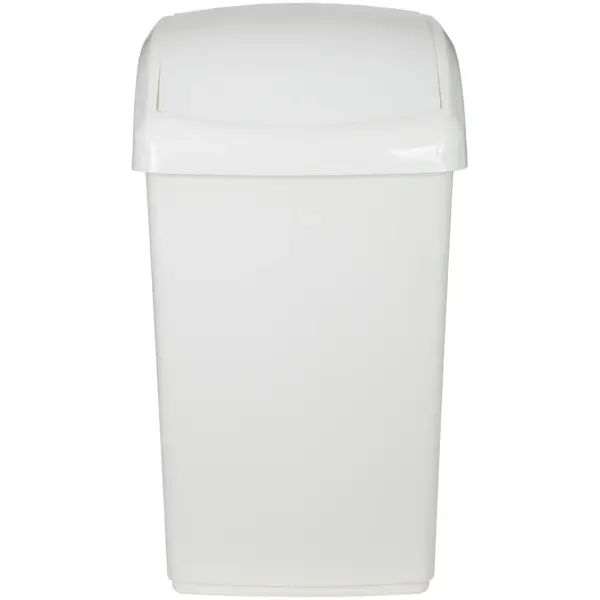 WHI0226 Whitefurze Cream Swing Bin 30Ltr 40x30x26cm