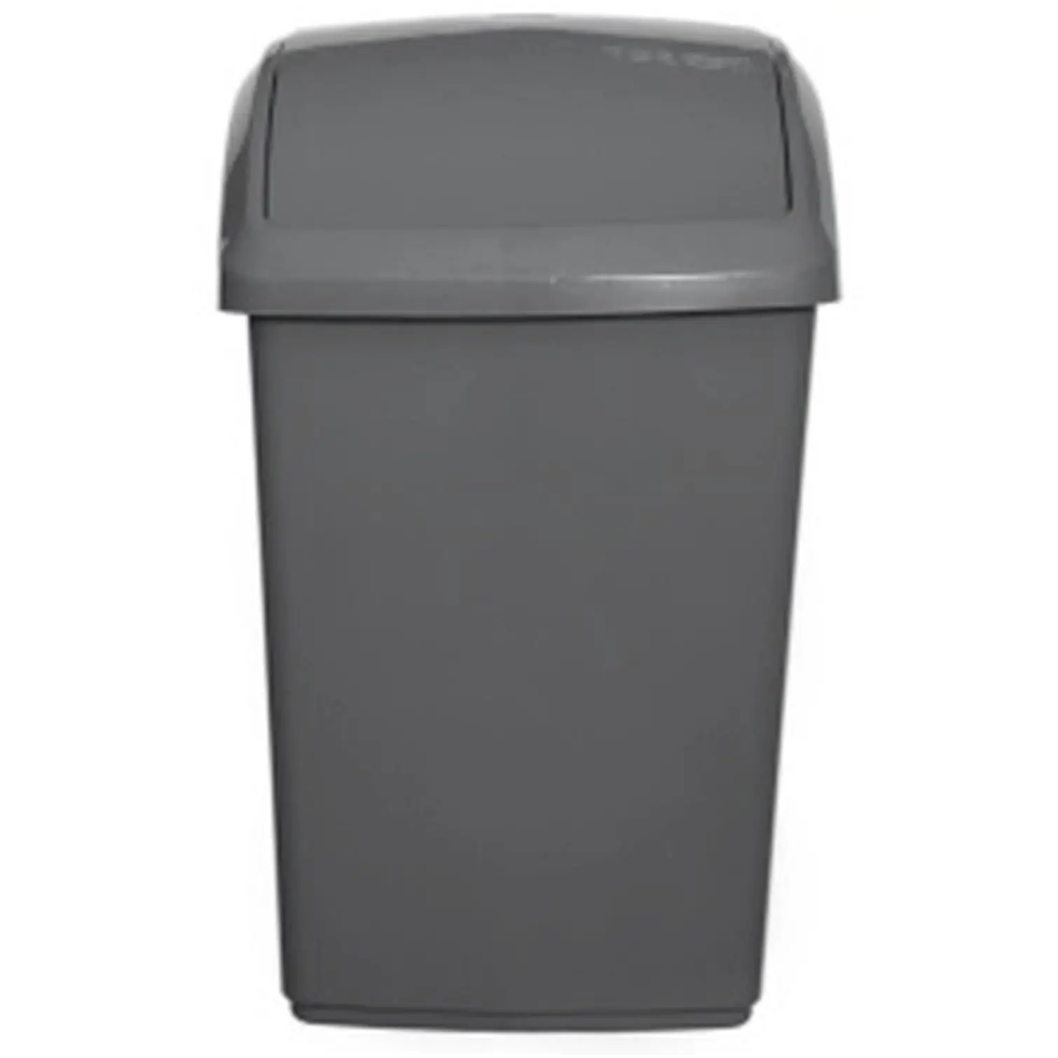 Whitefurze Silver Swing Bin 10Ltr 30x23x19cm