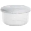 Whitefurze Round Food Storage Box 2Ltr 19x10cm