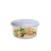 Whitefurze Round Food Storage Box 2Ltr 19x10cm