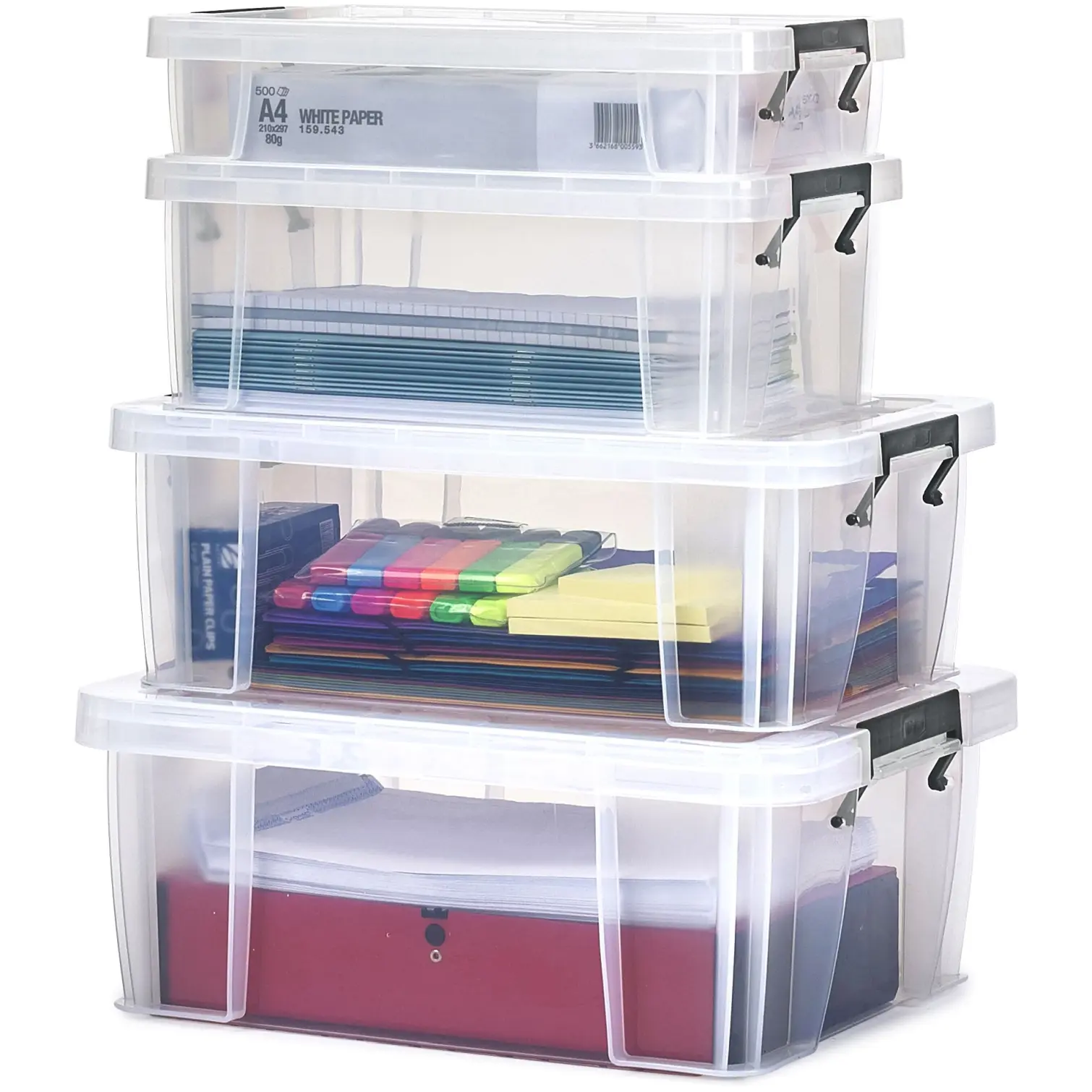 WHI0440_3 Whitefurze Box With Lid 40x25.5x8cm