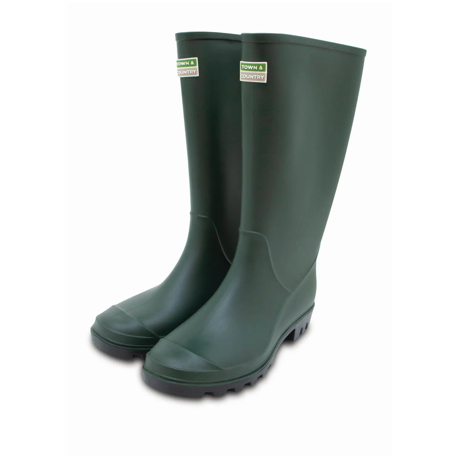 Town & Country Traditional Full Length Wellington Green Size 9
