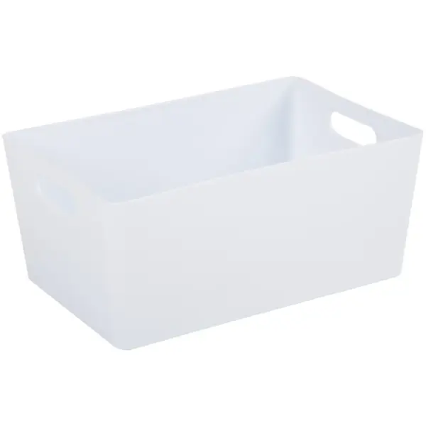 Studio Basket White 17x25x11cm
