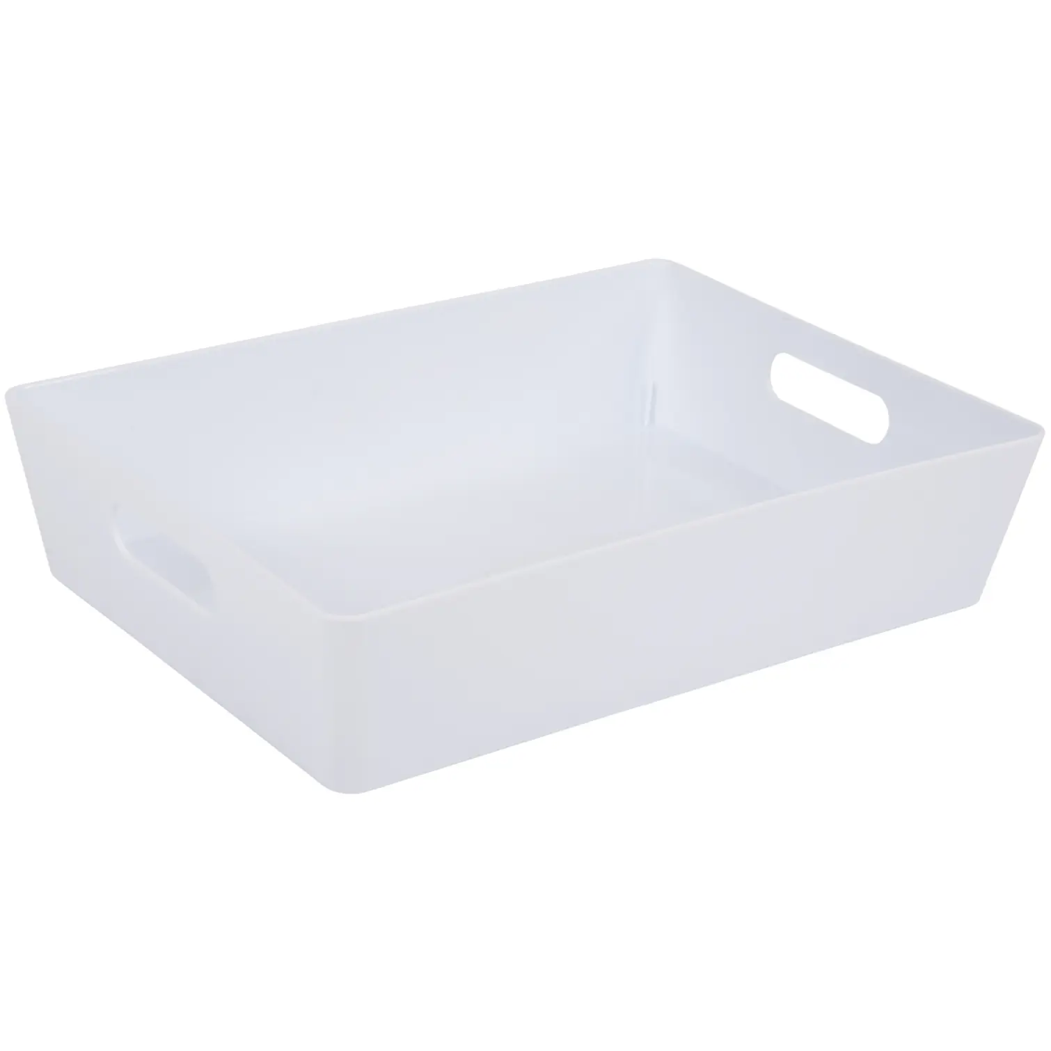 Studio Basket White 26x35x8cm