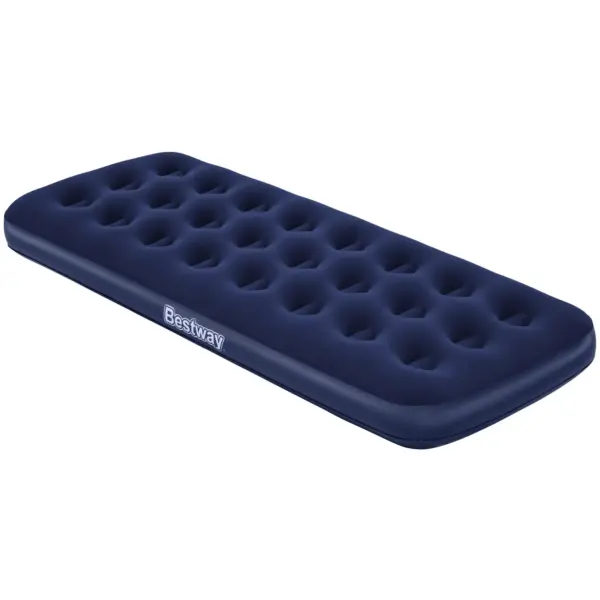 WON0071 Bestway Flocked Single Airbed 185 x 76 x 22cm