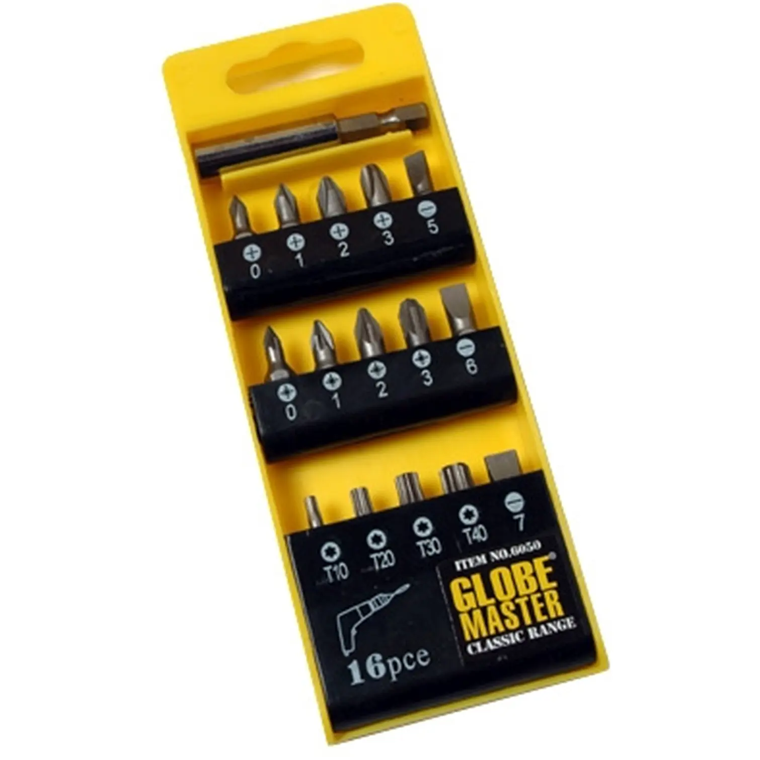 Globemaster 16pc Bit Set