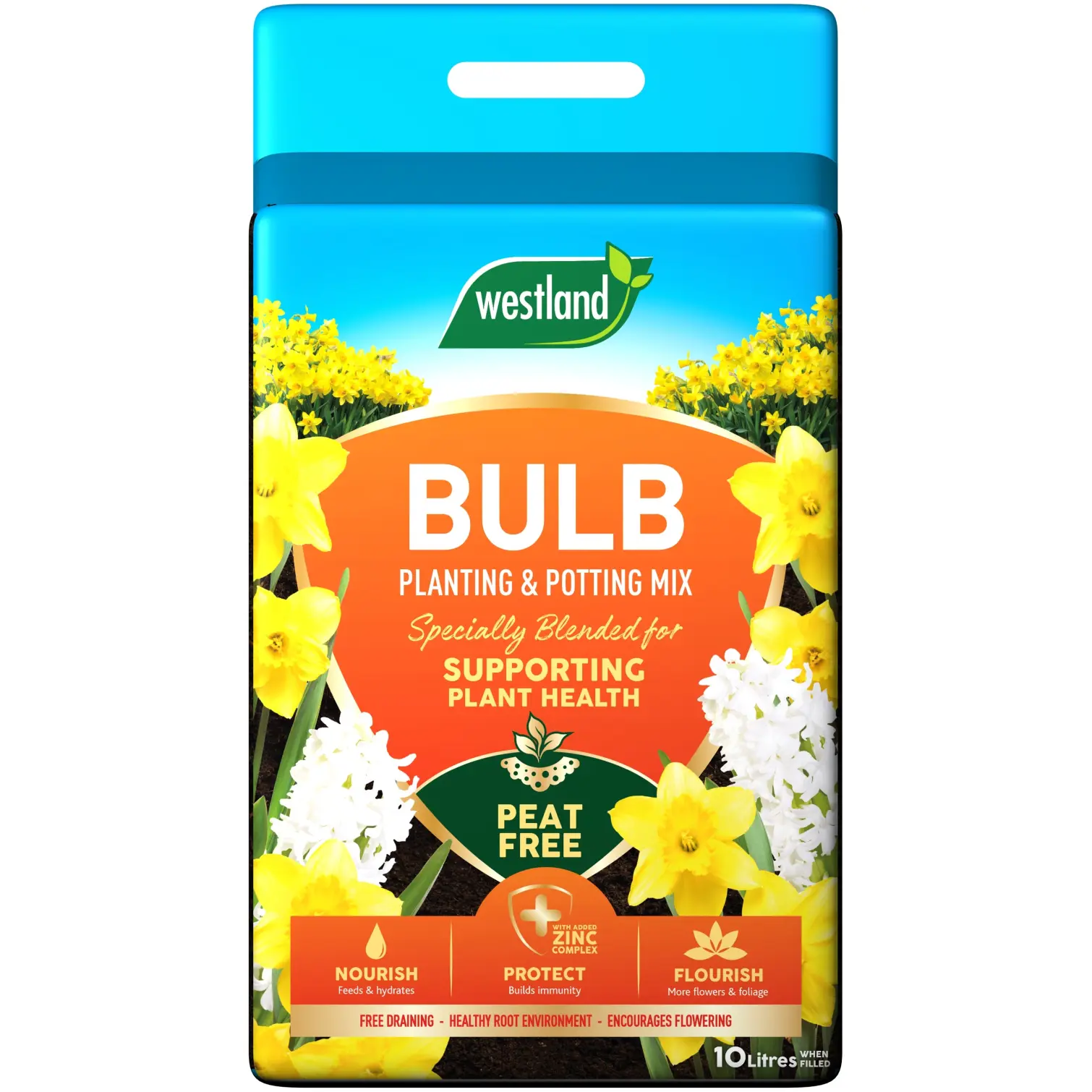 WTD0036_1 Westland Peat Free Bulb Compost 10 Litre