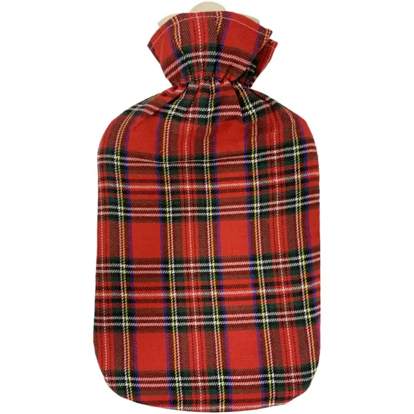 CoseyToes Tartan Fur Hot Water Bottle