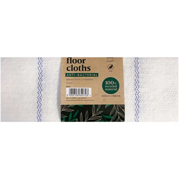 Dlux Eco Floor Cloths 4Pk