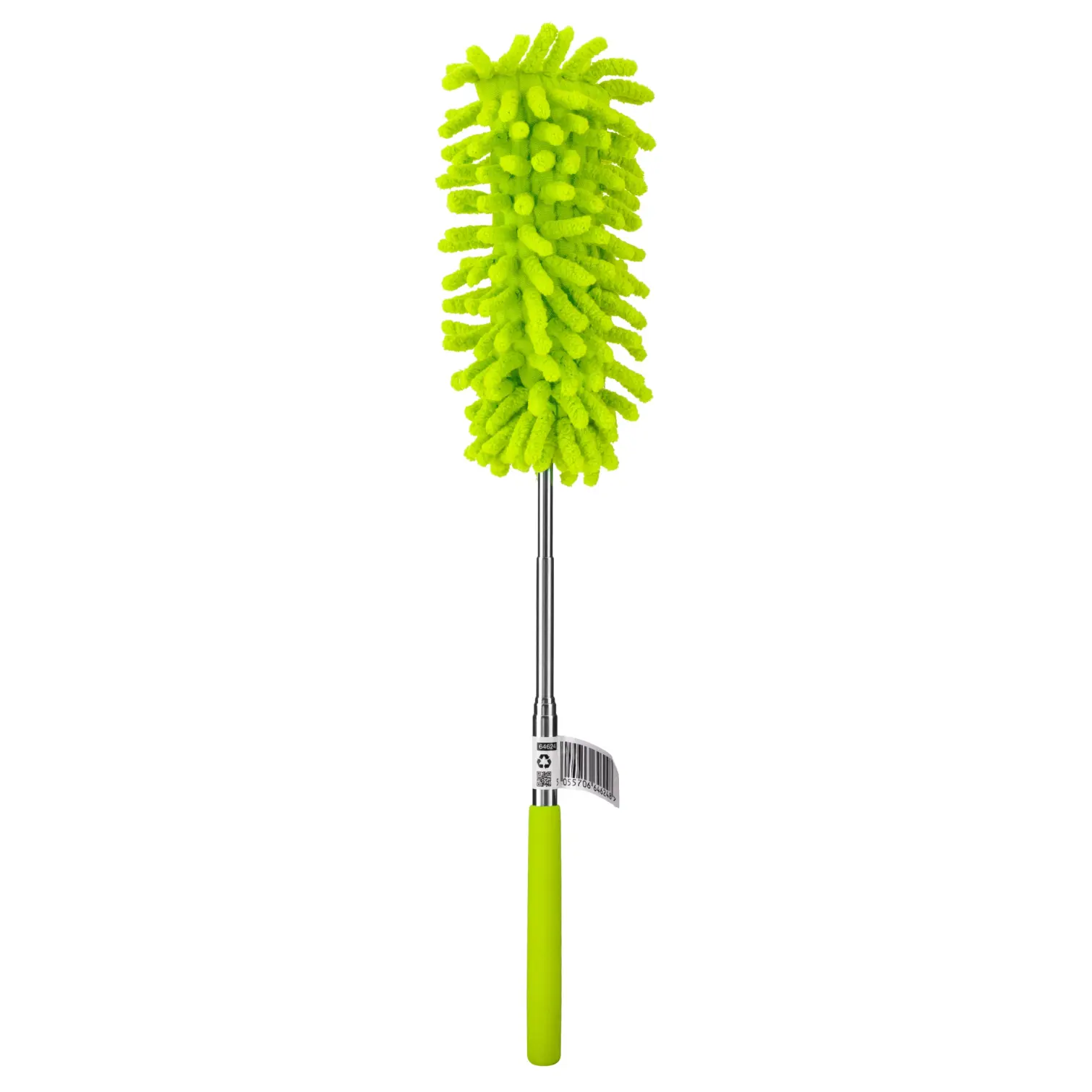 ZOO0023_2 Dlux Chenille Telescopic Microfibre Duster 75cm Assorted Colours