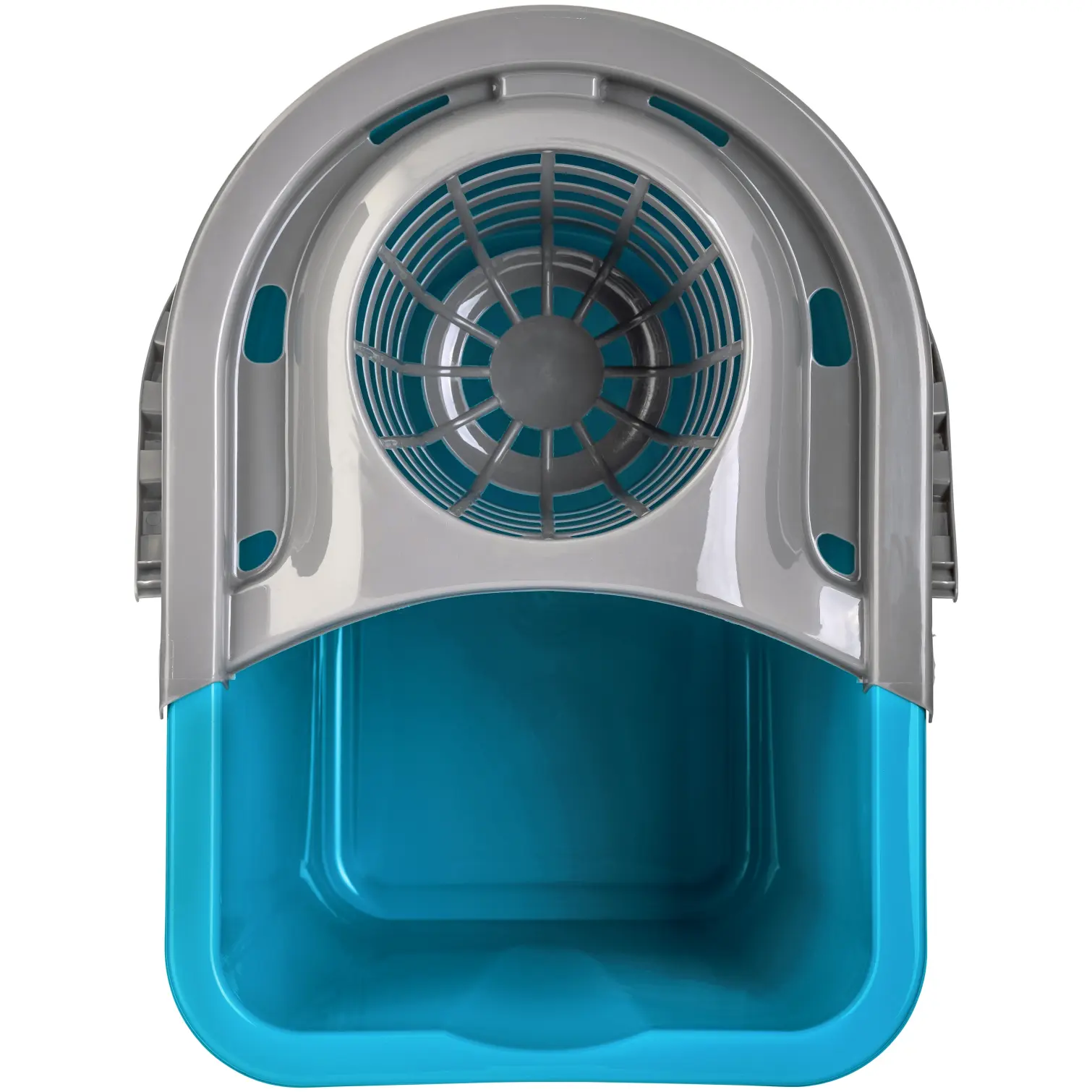 ZOO0039_1 Dlux Mop Bucket With Wringer 14 Litres Capacity
