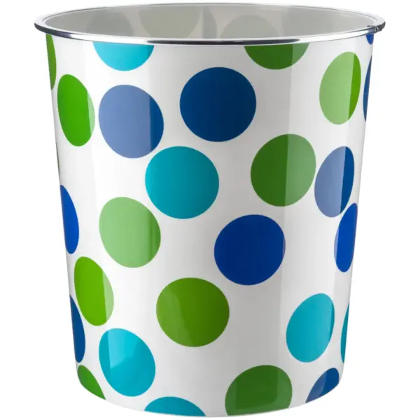 Zoom Polka Dot Bin 7.7 Litre Capacity