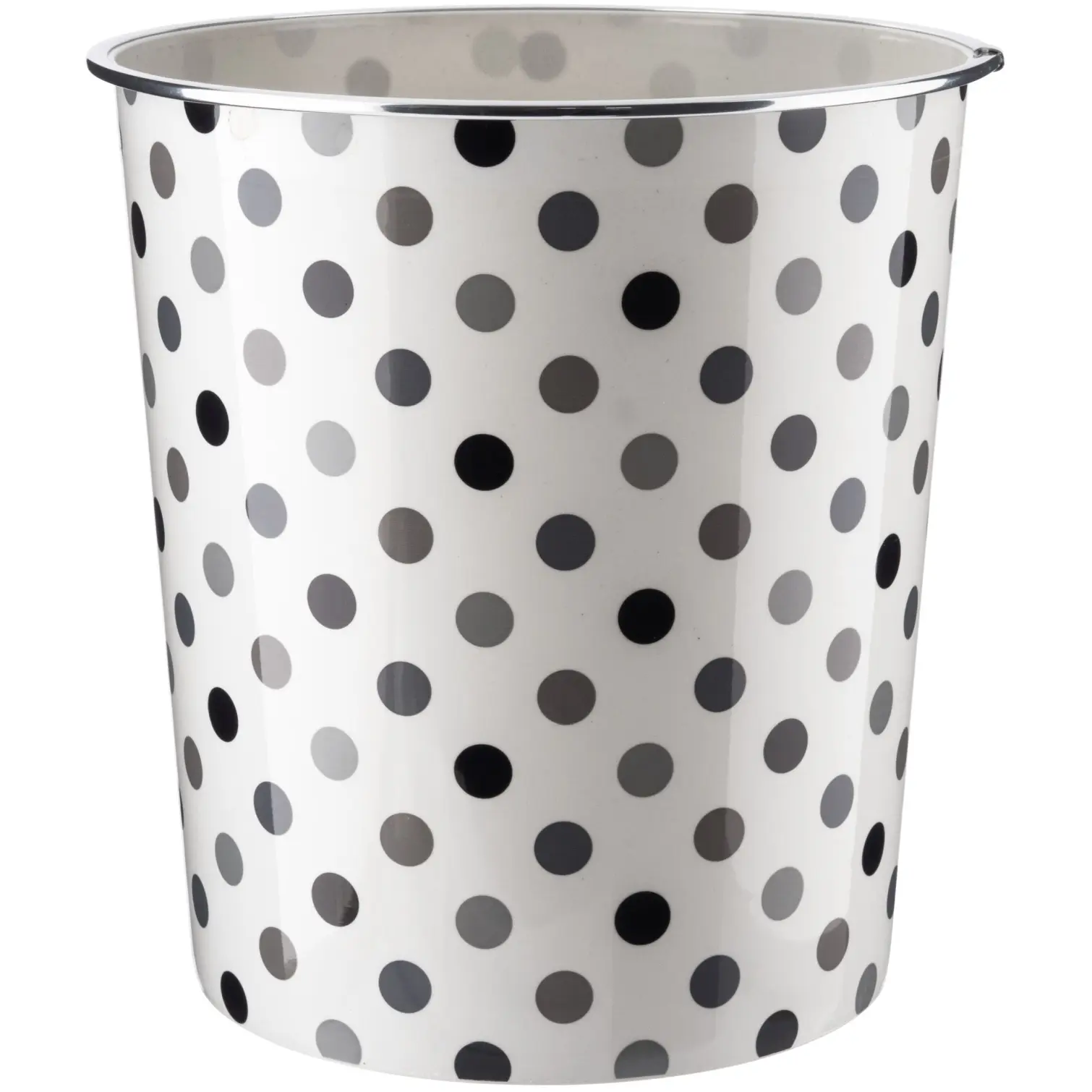 Zoom Polka Dot Bin 7.7 Litre Capacity