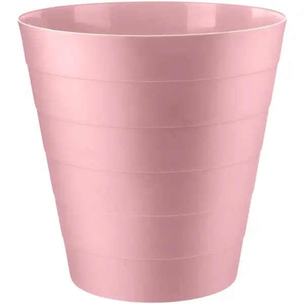 Zoom Round Waste Bin 6 Litre Capacity Assorted Colours